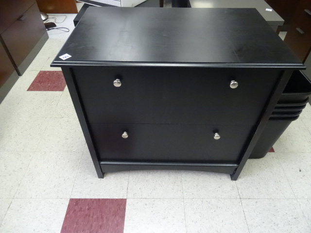 33 Wood 2 Drawer Lateral File