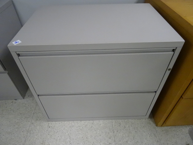 30 Metal 2 Drawer Lateral File