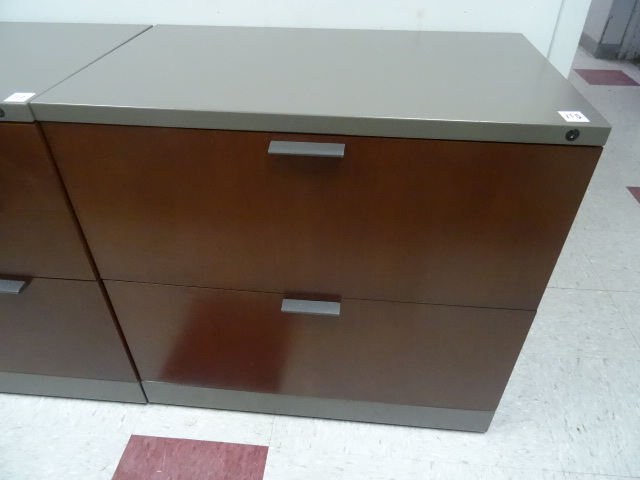30 Metal 2 Drawer Lateral File