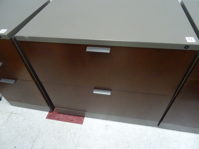 30 Metal 2 Drawer Lateral File