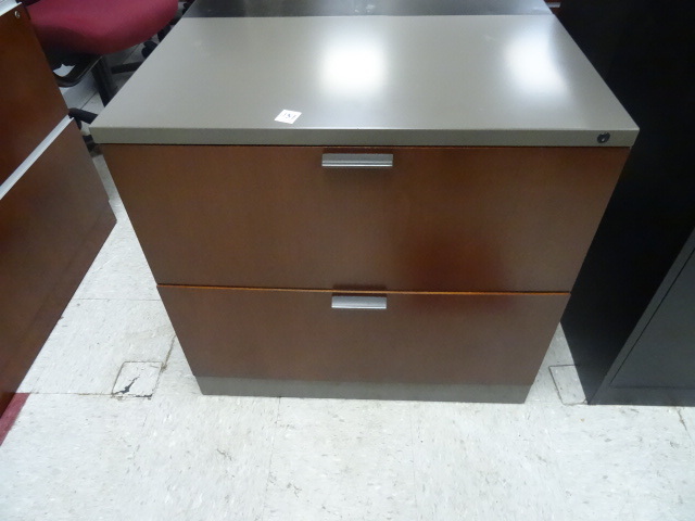 30 Metal 2 Drawer Lateral File
