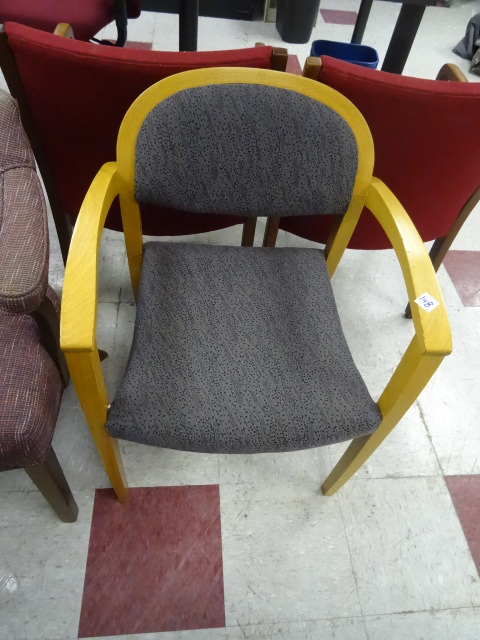 Wood Framed Side Chair