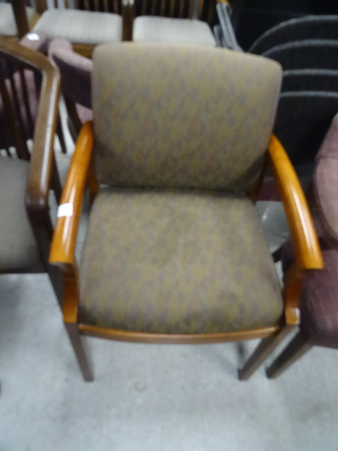 Wood Framed Side Chair