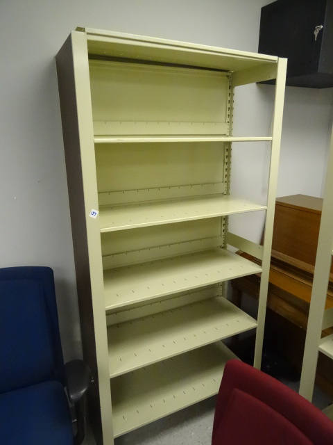 Metal Shelving Unit 38 X 15 X 76