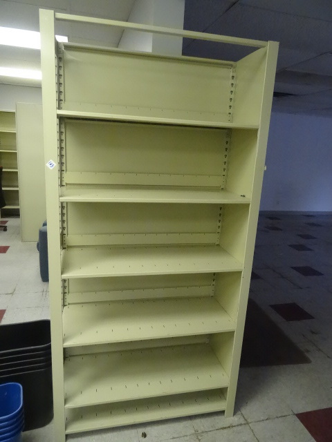 Metal Shelving Unit 38 X 15 X 76