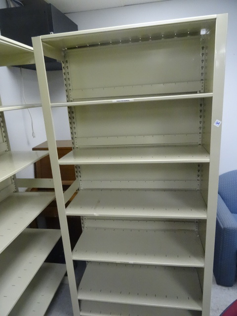 Metal Shelving Unit 38 X 15 X 76