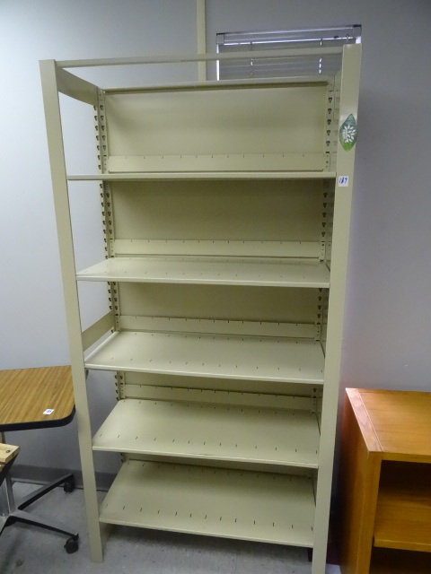 Metal Shelving Unit 38 X 15 X 76