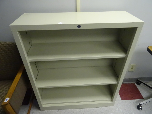 Metal Book Shelf 36 X 12 X 42