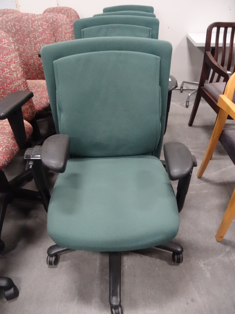 2 Matching Office Chairs on Wheels