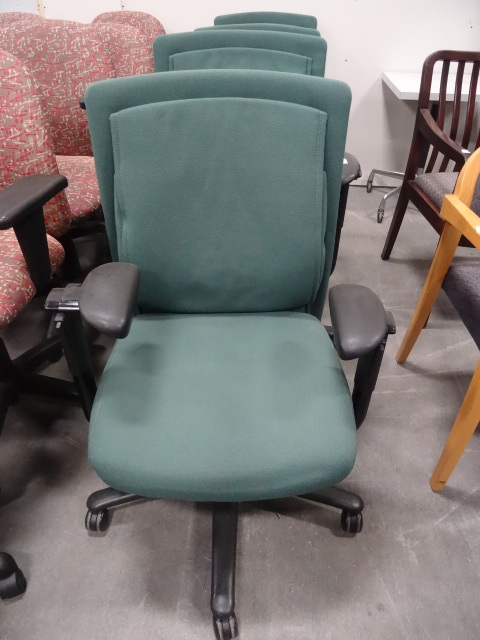 2 Matching Office Chairs on Wheels