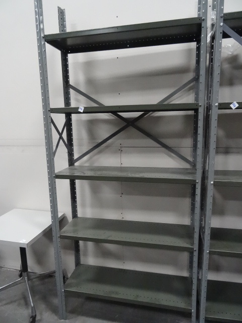 37 X 12 X 87 Metal Shelving Unit