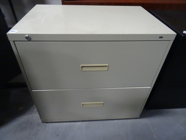 30 Metal 2 Drawers Lateral File