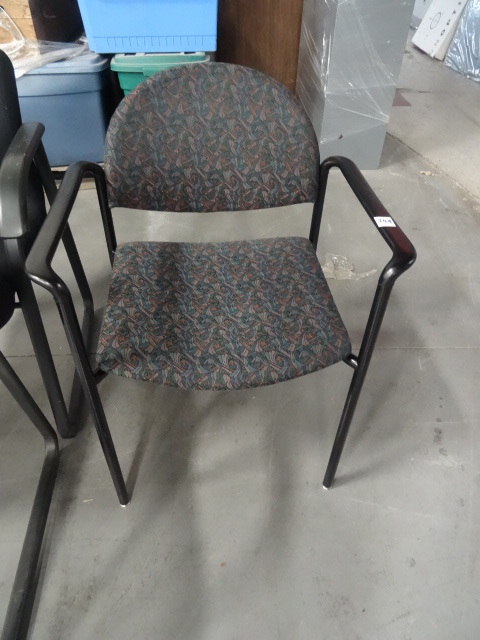 Metal Framed Side Chair