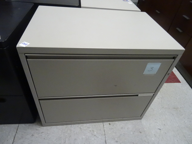 30 Metal 2 Drawer Lateral File