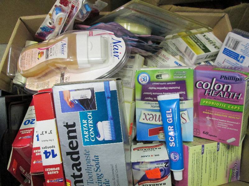 healthbeauty   Large box of assort...