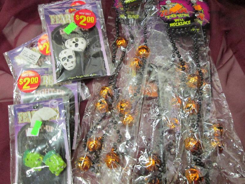 halloween   bell necklaces and hall...