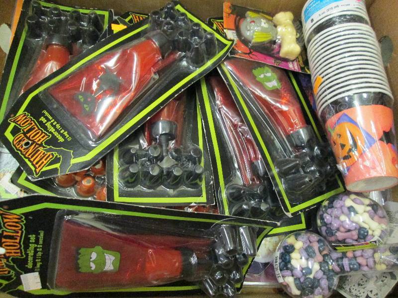 halloween  assortment of frosting d...