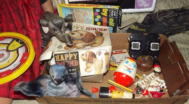 Toy Lot - Easy Bake Oven, Baseball Gloves, Barbie and More