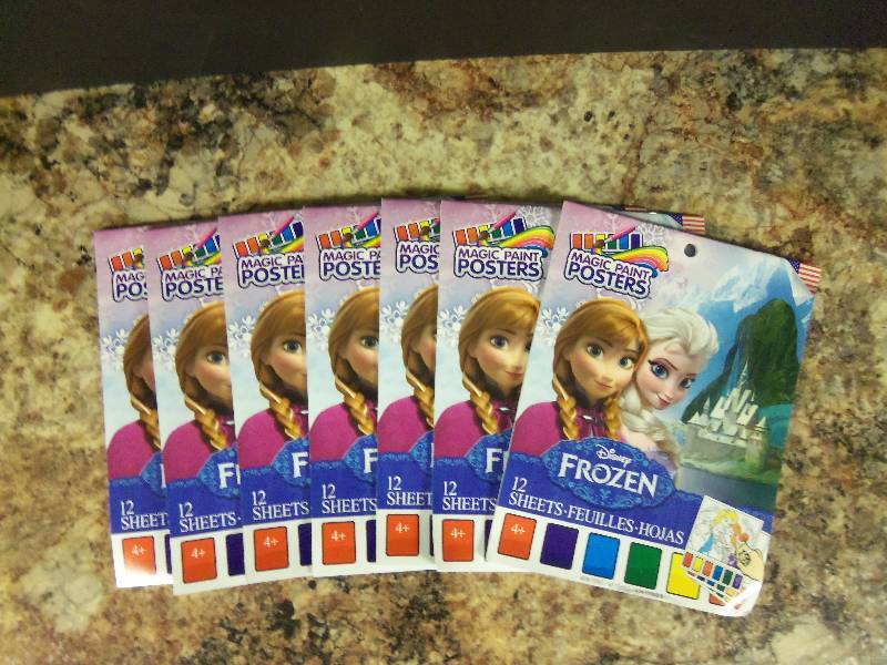 Birthday Party Magic Paint Activity