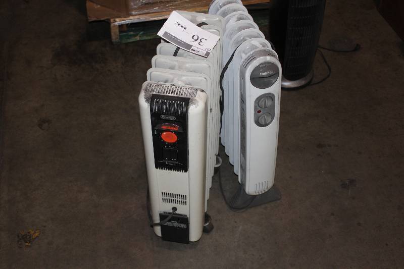Lot of (2) Electric Space Heaters wMultiple Settings.