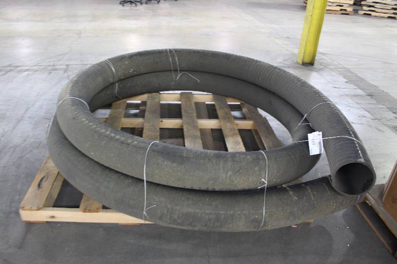 9� Diameter Rubber Hose.
