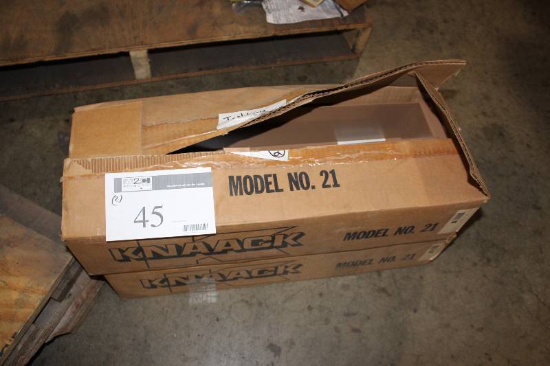 Box Lot of (2) Knaack 21 Accessory Tool Tray For Jobmaster.