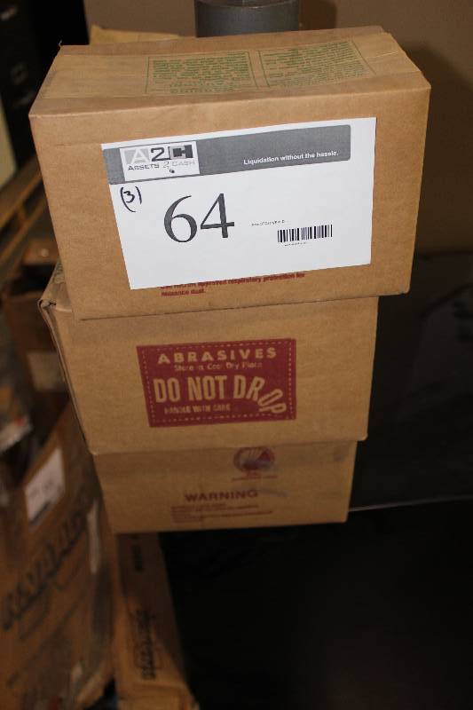 Box Lot of (3) Bullard Turbo Metal Grinding Wheels app. 10 ctBox.