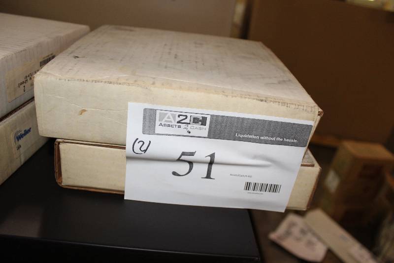 Box Lot of (2) Weiler 8� Narrow Crimped Wire Wheels.