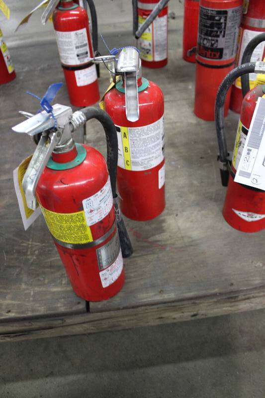 Lot of (2) Fire Extinguishers.