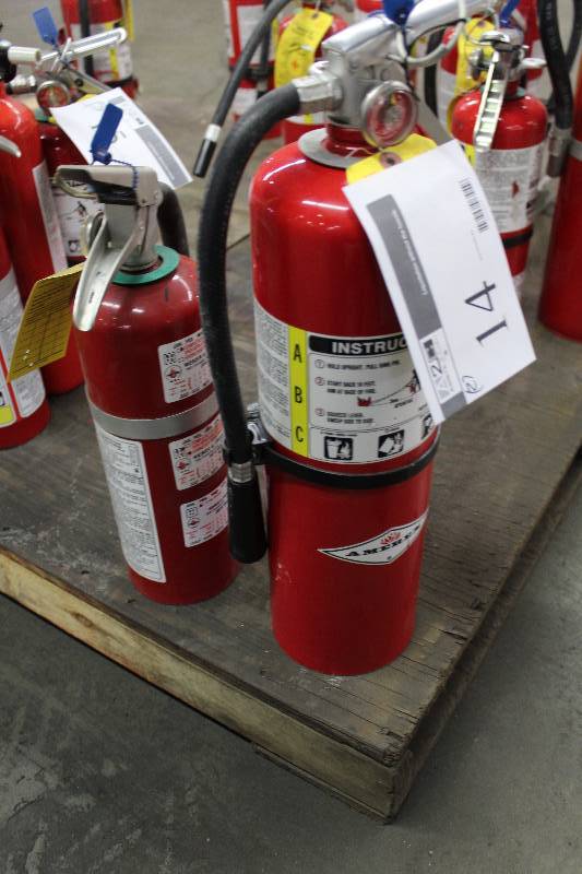 Lot of (2) Fire Extinguishers.