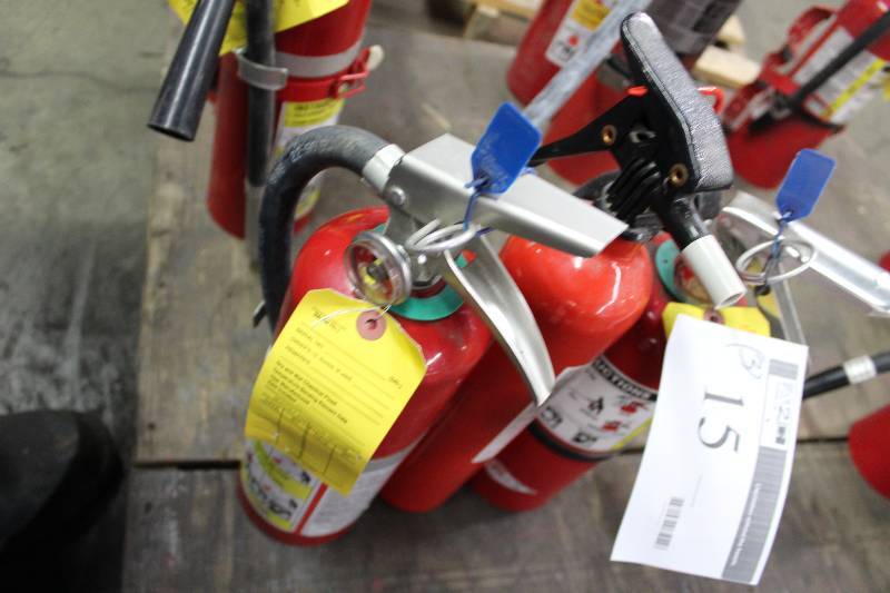 Lot of (3) Fire Extinguishers.