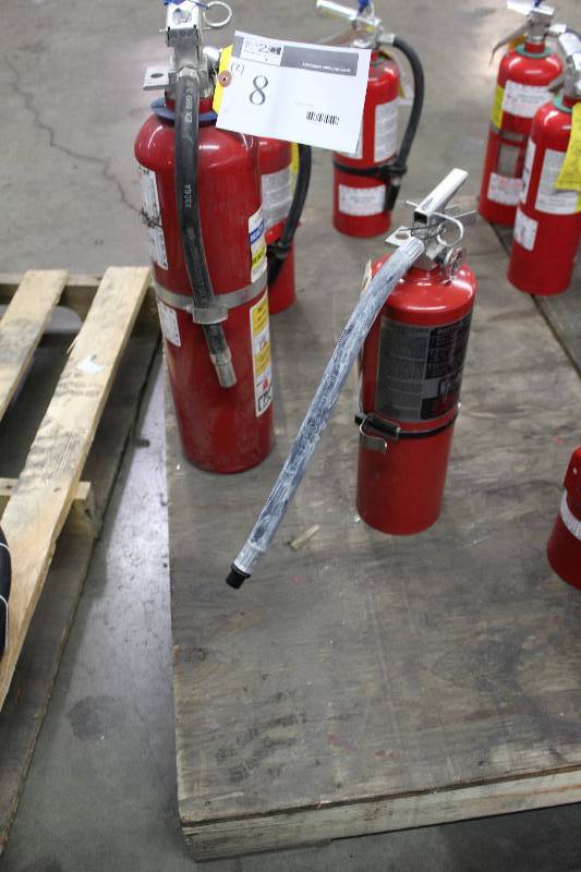 Lot of (2) Fire Extinguishers.
