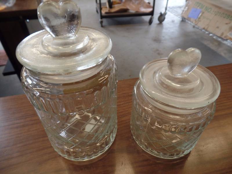 Glass Canisters