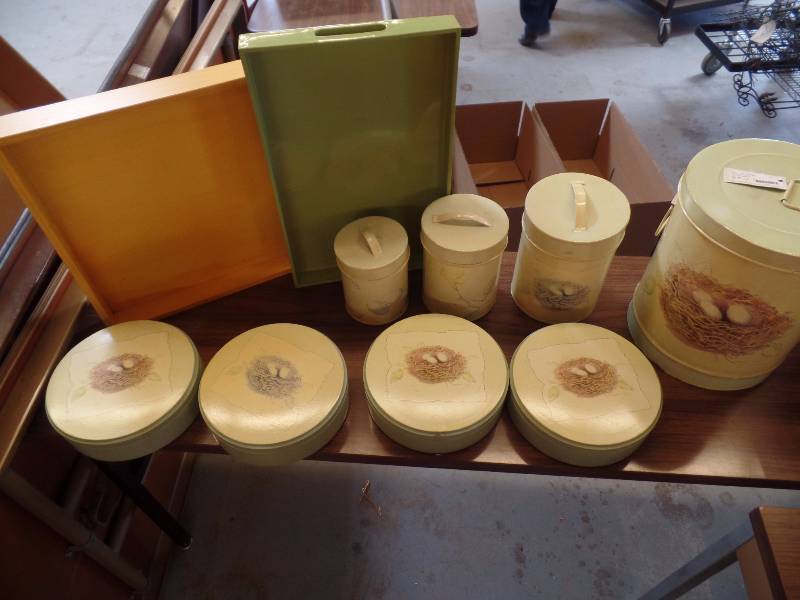 Serving Trays and Canisters