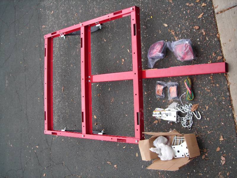 lot 30 image: Trailer Kit - (No Bed, Axle, Wheels, Tires)