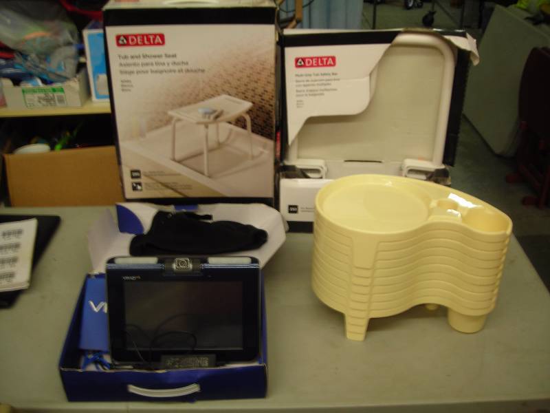 lot 49 image: V-Pad (For Deaf Communications), Shower Seat, Safety Bar, Food Trays
