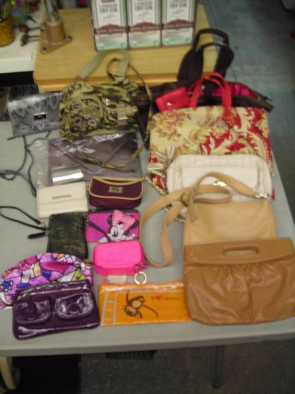 lot 68 image: Lot Of Assorted Purses, Wallets, Clutches