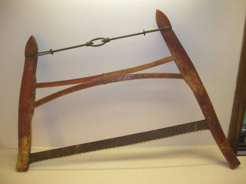 lot 47 image: Large VintageAntique Bow Saw....