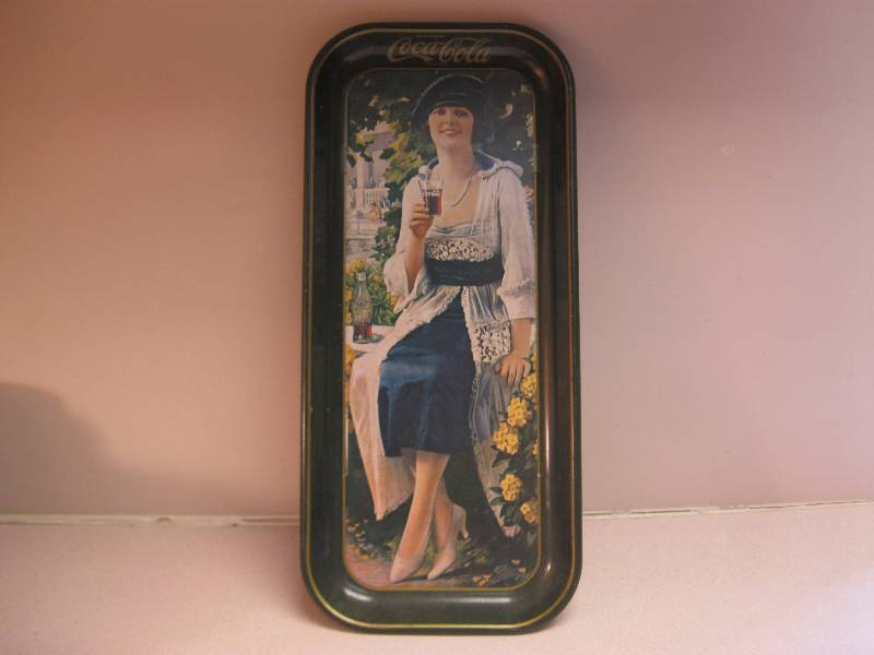 lot 57 image: Long&nbspCoca Cola Tray. Unsure Of Age....