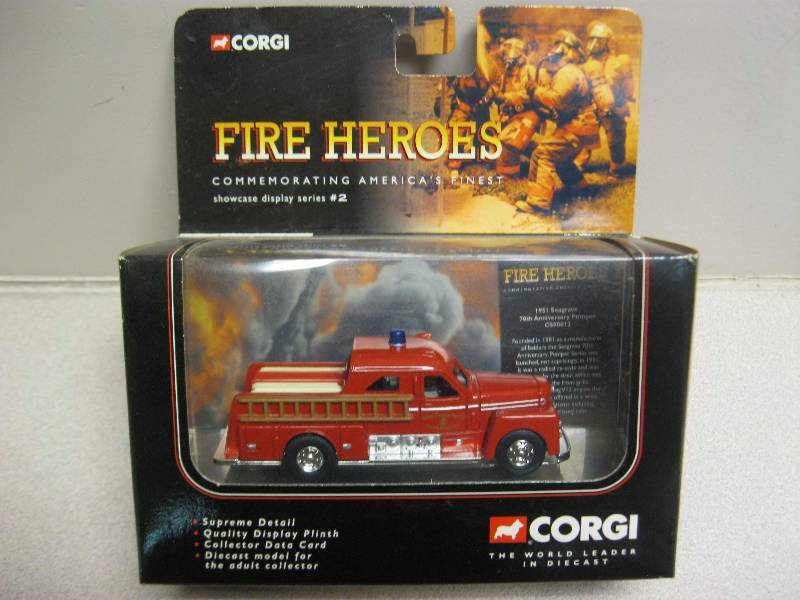 lot 69 image: Corgi&nbsp1951 Seagrave&nbsp70th&nbspAnniv...