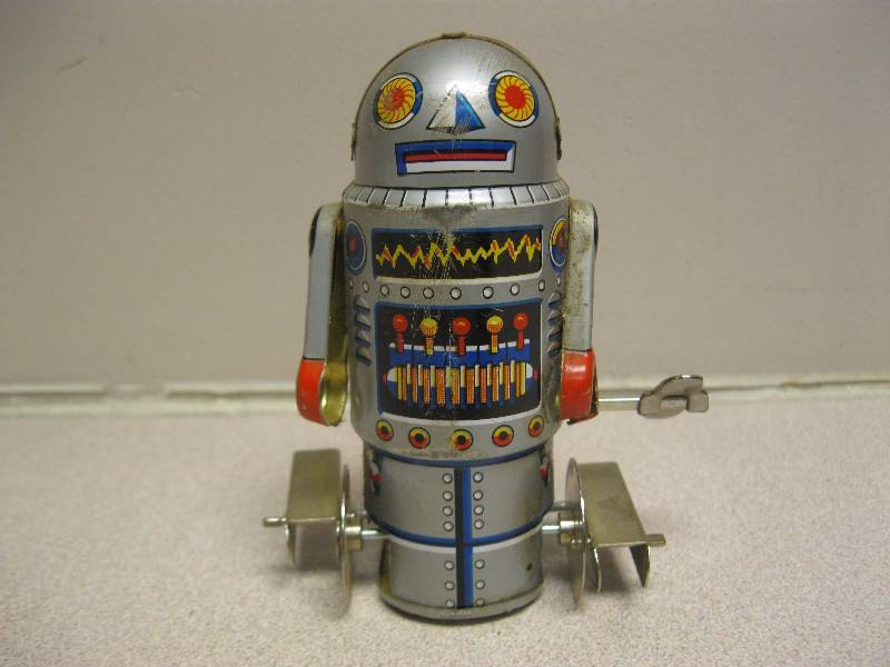 lot 77 image: Robot Tin Toy...