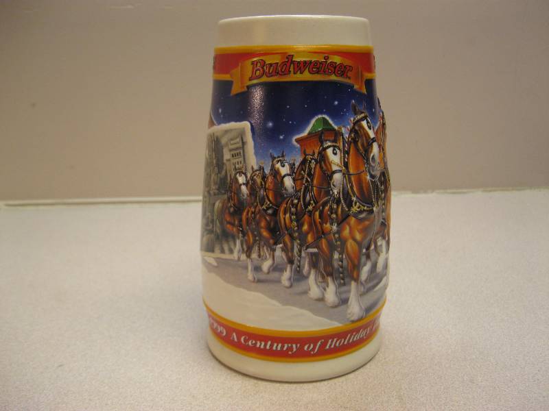 lot 107 image: 1999 Budweiser Collector Mug....