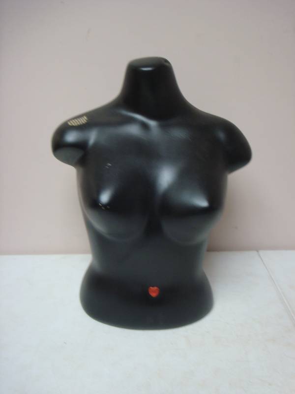 lot 159 image: Mannequin Bust. Some Wear....