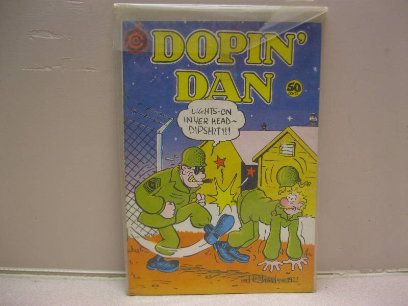lot 181 image: Vintage Underground Comic Book Dopin&nbspDan...