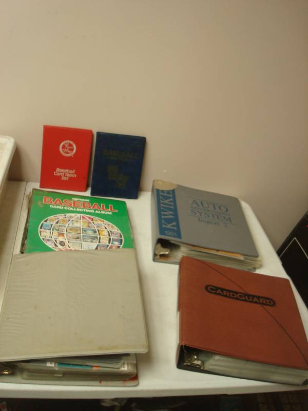 lot 187 image: Lot Of Sport Card Binders. Unchecked....