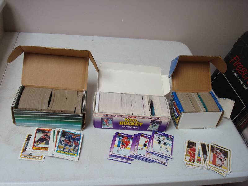 lot 188 image: Lot Of Hockey Card Sets....