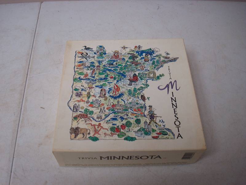 lot 191 image: Minnesota Trivia Game....
