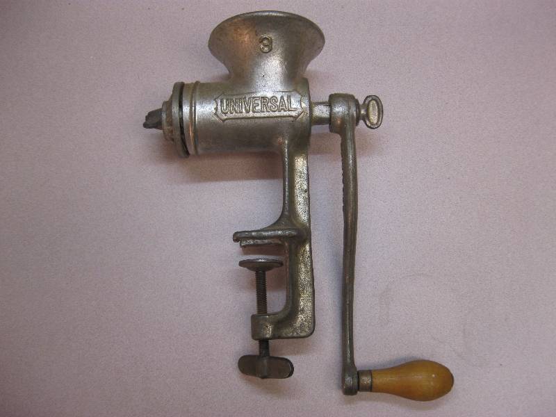 lot 213 image: Vintage Meat Grinder....