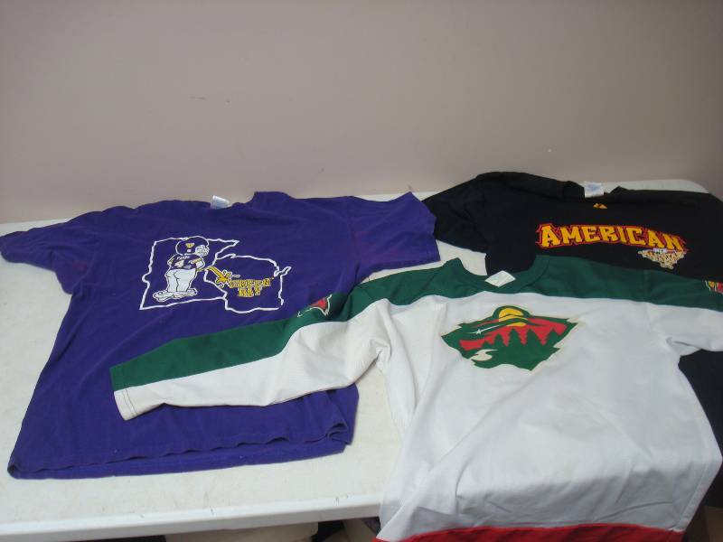 lot 219 image: Lot Of MN Sports Shirts....