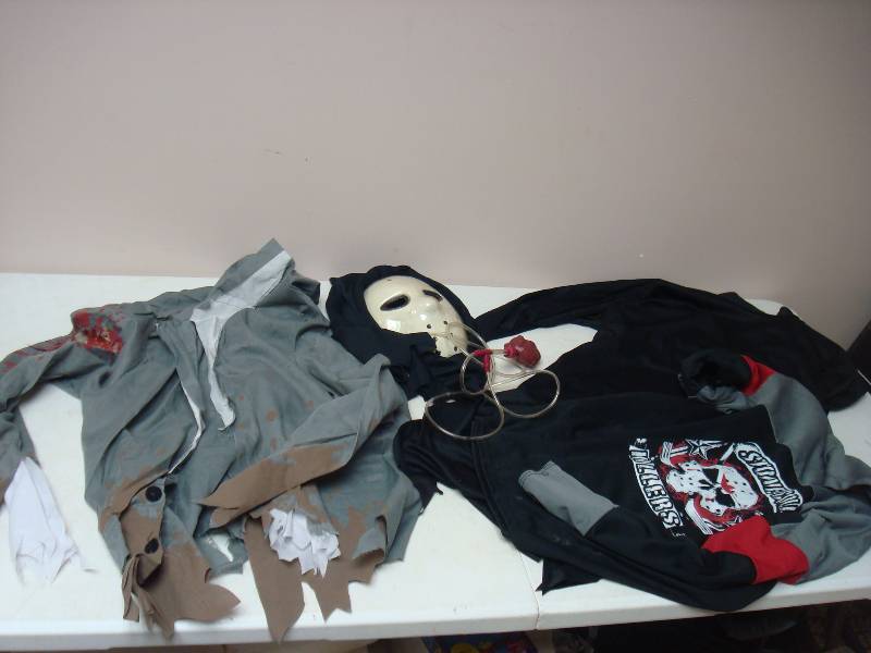 lot 259 image: Halloween Costume Items....
